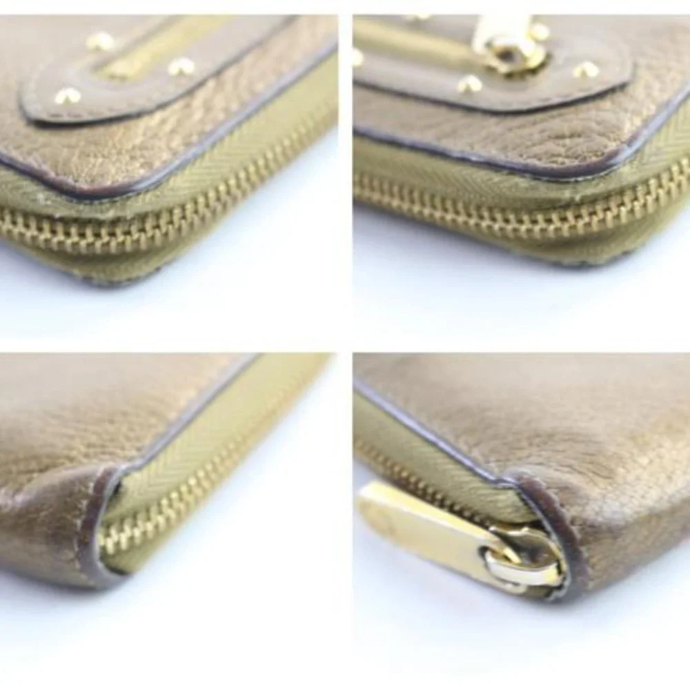 Louis Vuitton Bronze Suhali Long Zippy Wallet